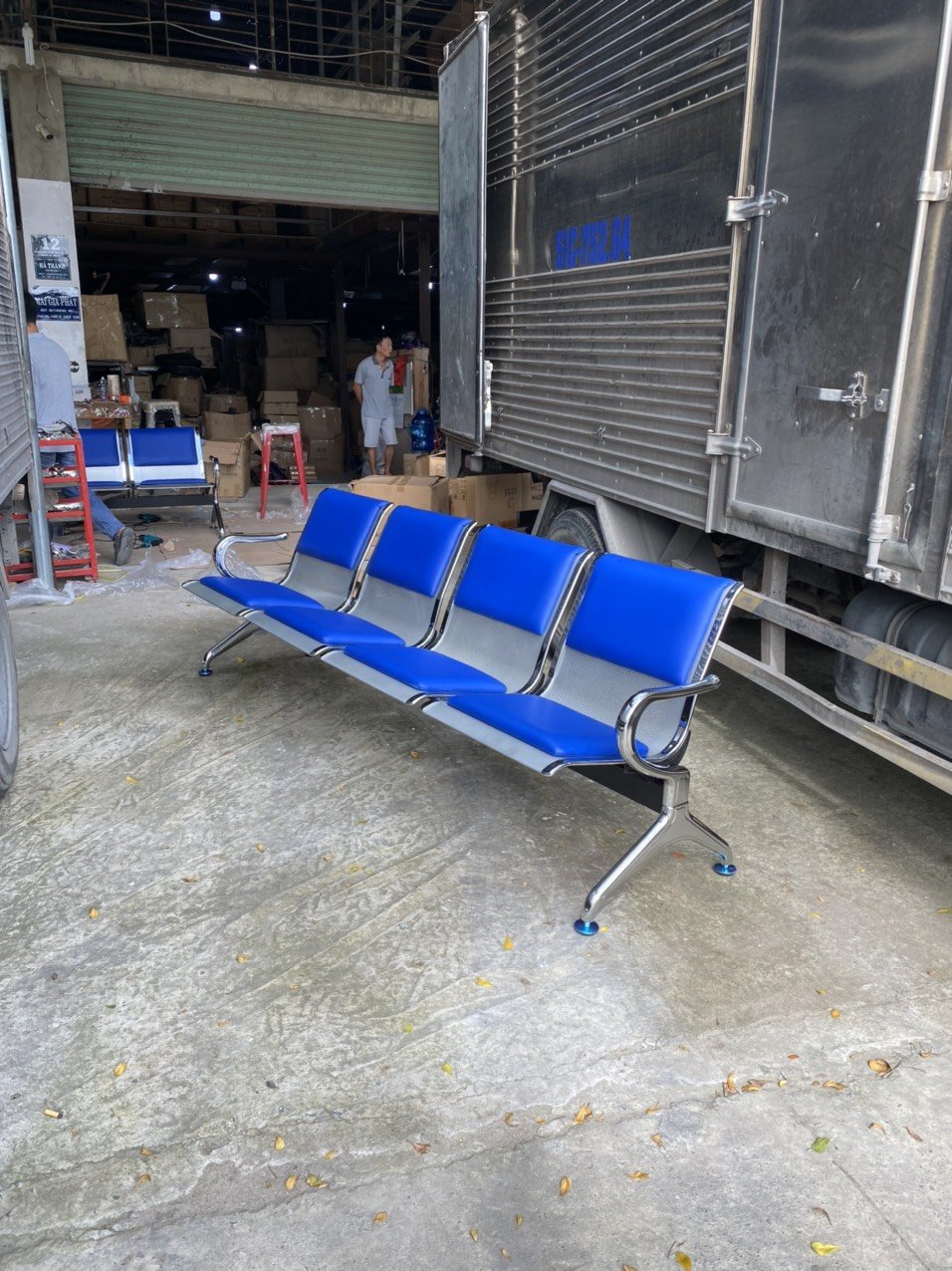 Ghế băng chờ 4 chỗ PPS04N-M